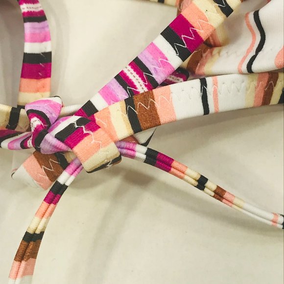 Shade And Shore Women's 34B Lightly Lined Longline Bralette Bikini Swim Top New - Picture 7 of 12